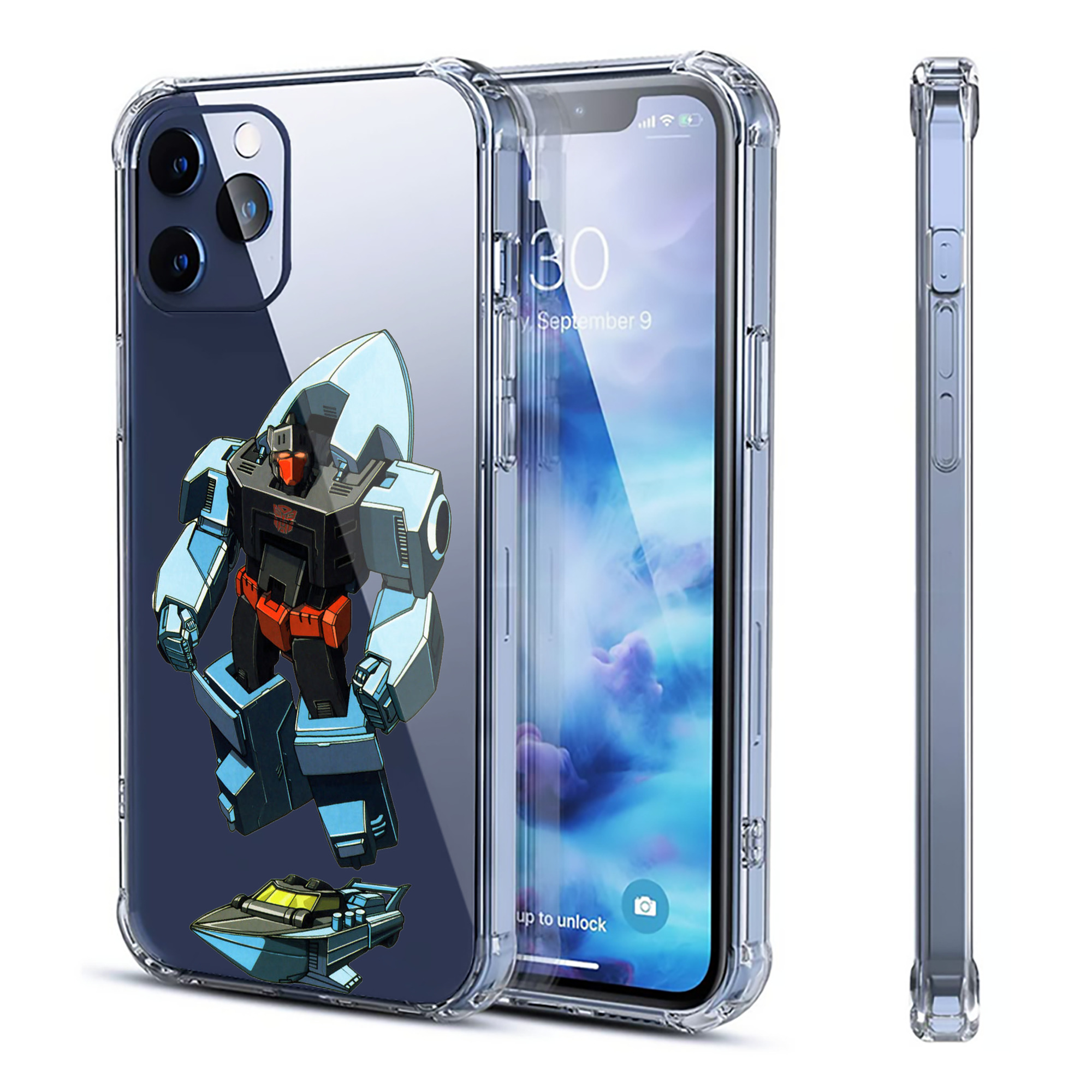 （画像用）  【iPhone 12シリーズ対応】透明スマホケース（クリアソフトケース）